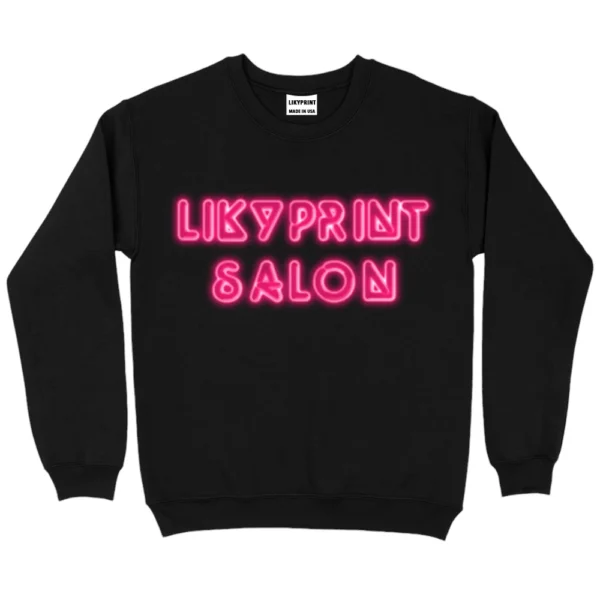 Likyprint Salon Sweatshirt - Black