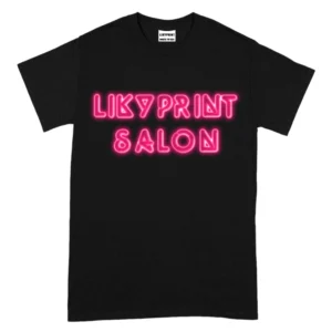 Likyprint Salon TShirt - Black