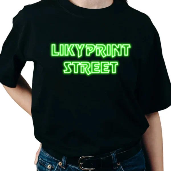Likyprint Street TShirt - Black