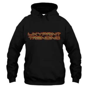 Likyprint Trending Hoodie - Black