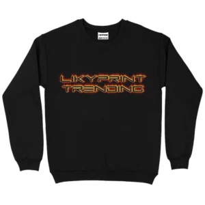 Likyprint Trending Sweatshirt - Black