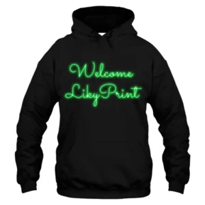 Welcome Likyprint Hoodie - Black