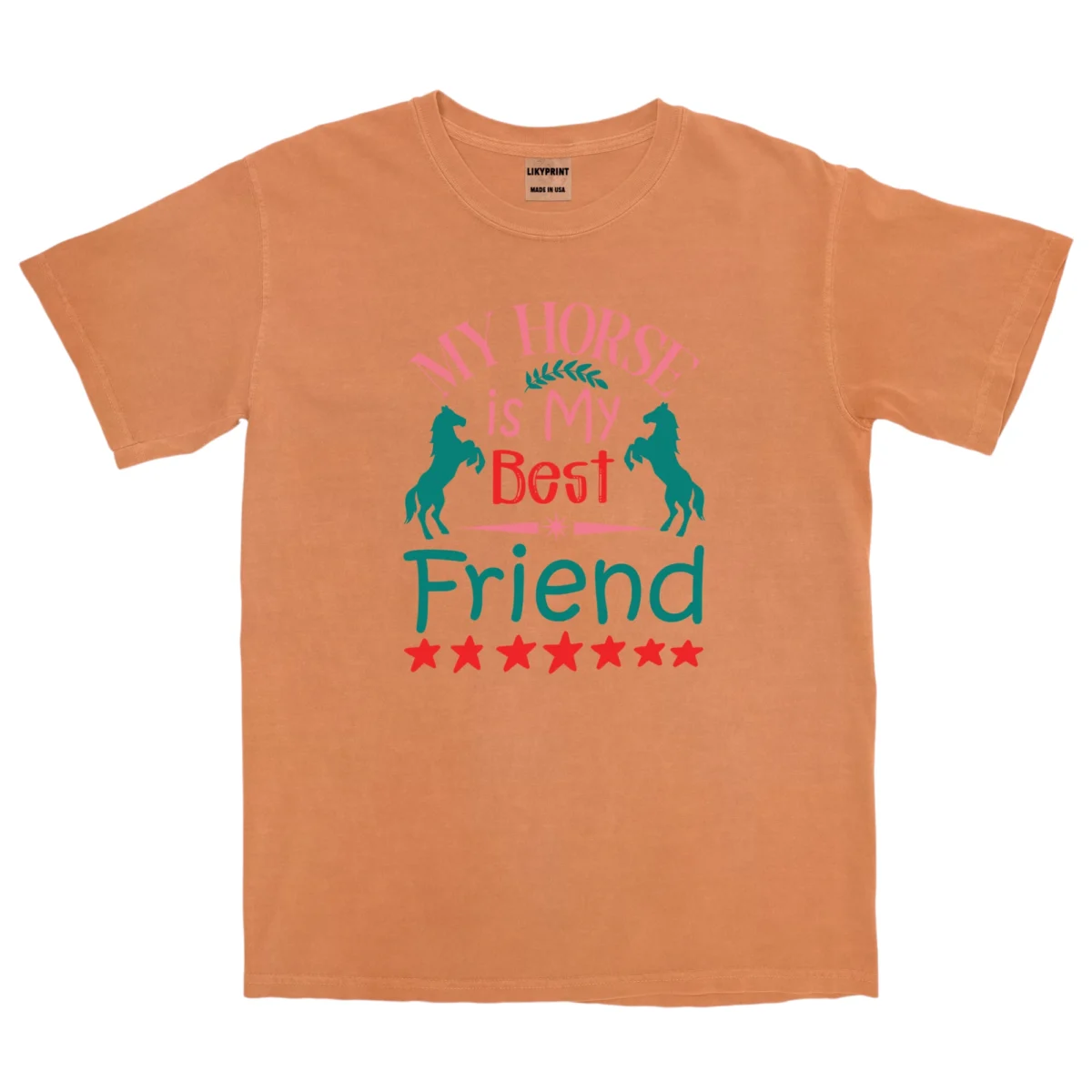 My Horse Is My Best Friend Unisex Comfort Colors T-shirts
